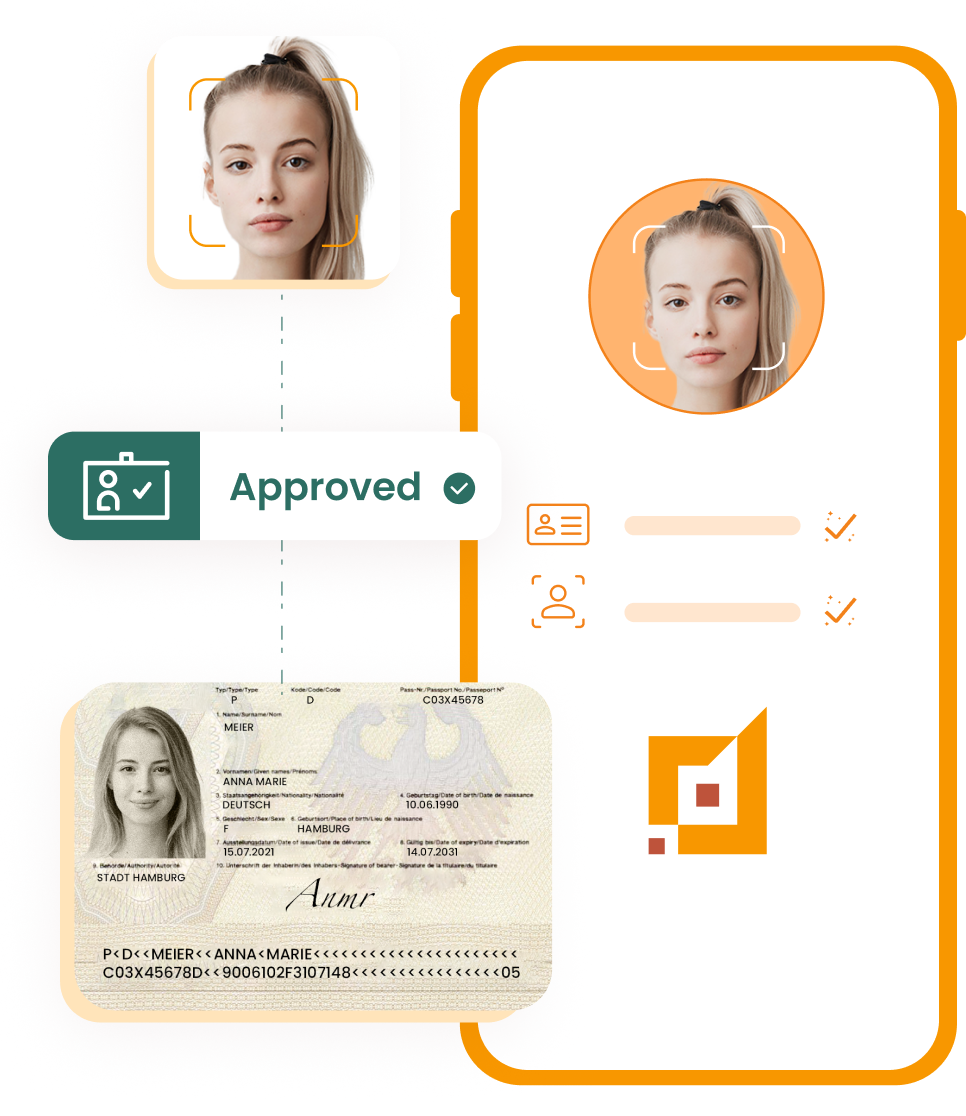 Biometric KYC with Liveness  Face Matching