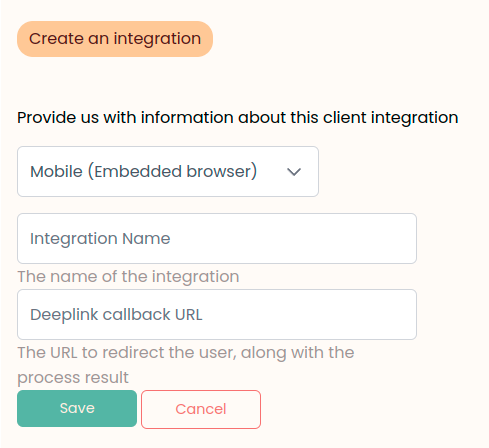 Mobile Embedded Integration